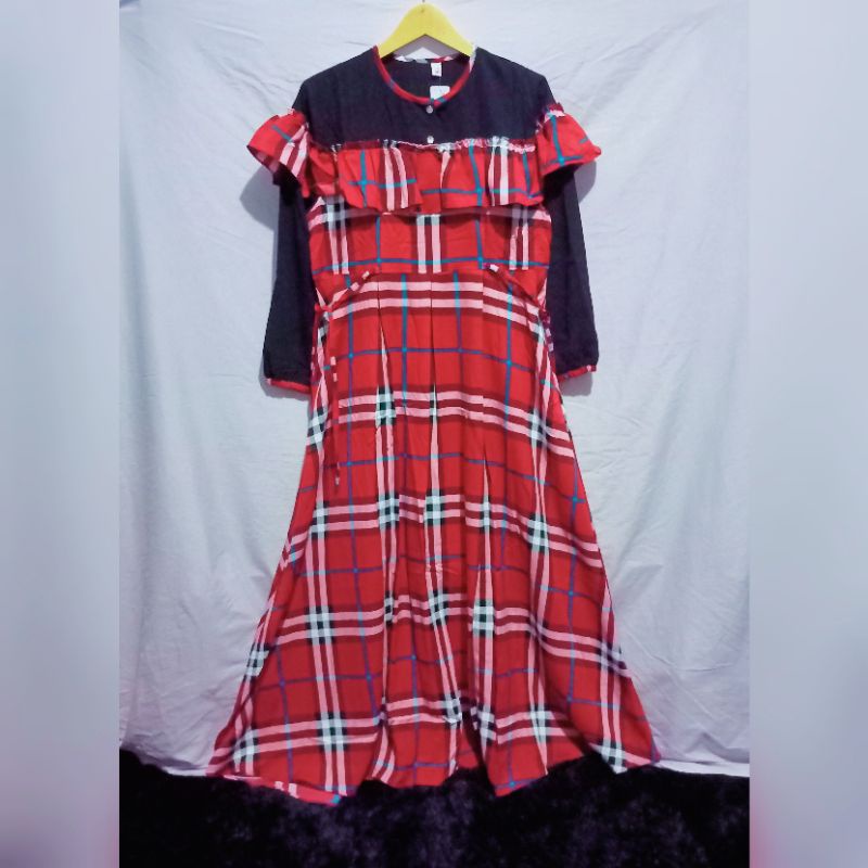 gamis taris busana balotelly kotak model sabrina