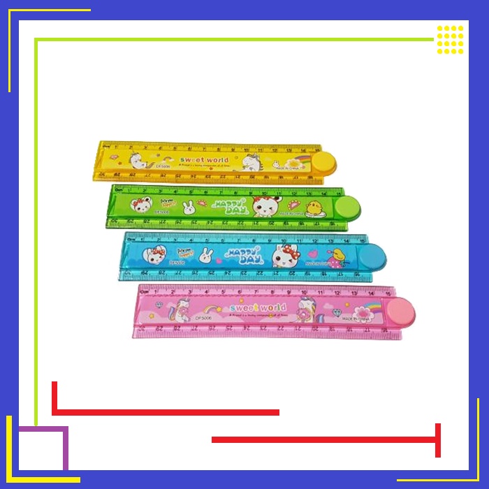 

Penggaris Lipat 30 cm Happy Day