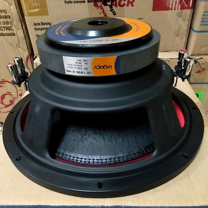 SPEAKER SUBWOOFER LEGACY 12" LG-1296-2-MK1 ACR LEGACY DOUBLE COIL