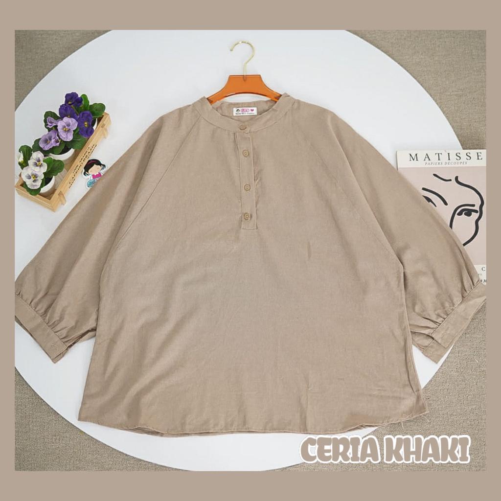 GFS CERIA LINEN BLOUSE