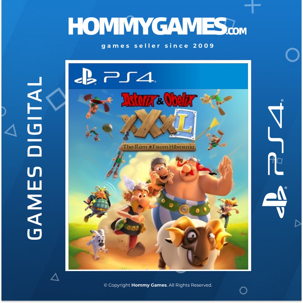 Asterix dan Obelix XXXL  Ram Dari Hibernia PS5 &amp; PS4 Digital Games