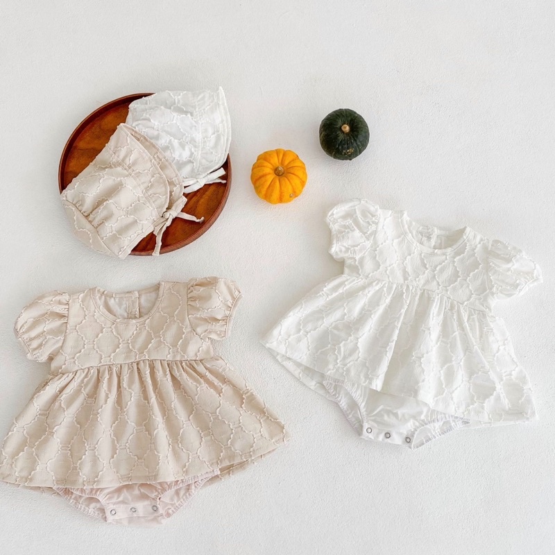 Mavys romper set bayi perempuan dress