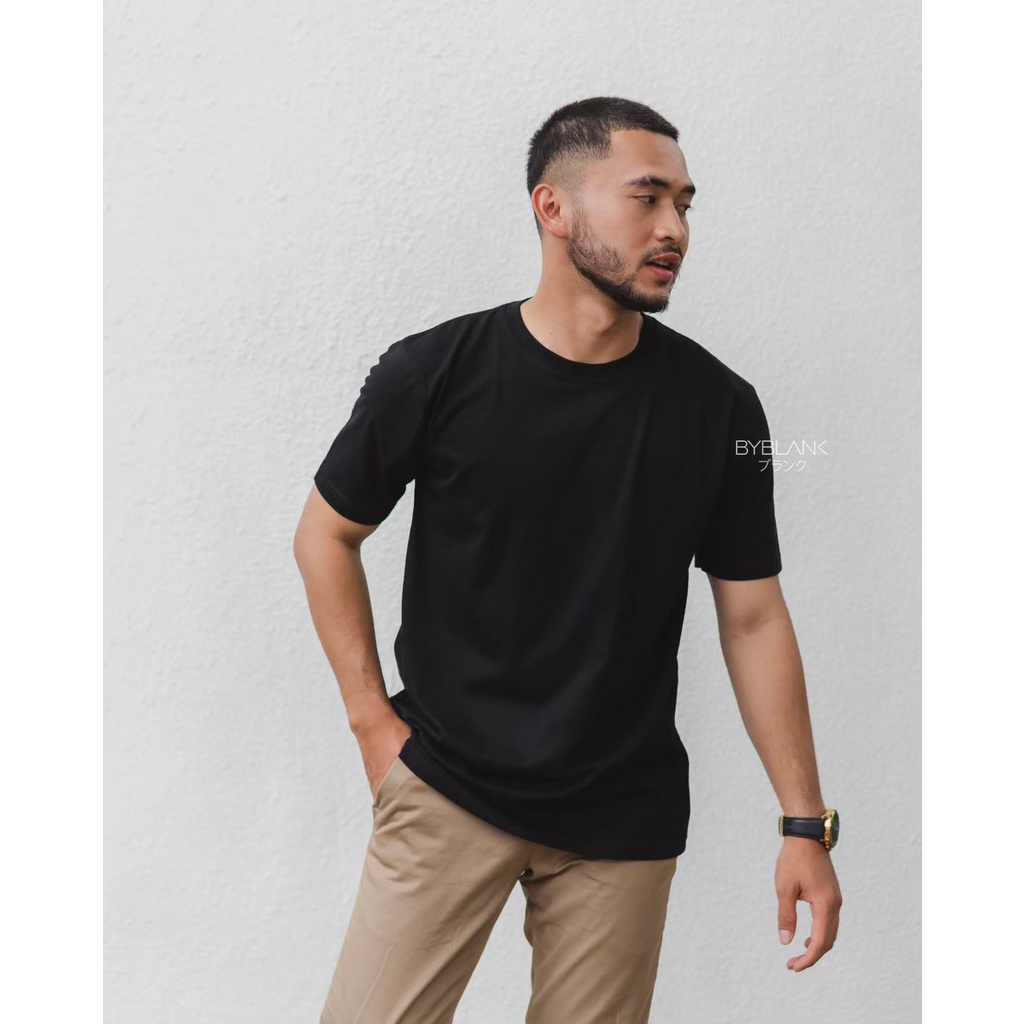 KOBE T-SHIRT BLACK - Kaos Polos Lengan Pendek in BLACK (Hitam)