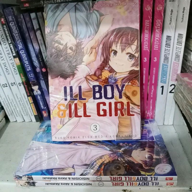 komik ill boy and ill girl vol 1-3 END