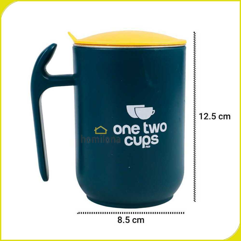 One Two Cups Gelas Kopi Stainless Steel Insulation Sealed Cup - FG9