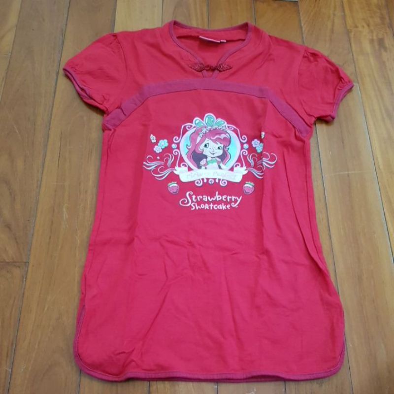 Preloved Dress Anak Strawberry Shortcake Size 13-14