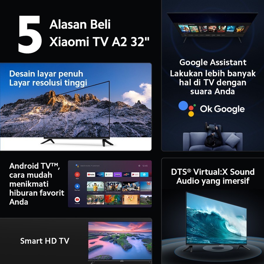 Xiaomi TV A2 32&quot; Smart HD Android TV
