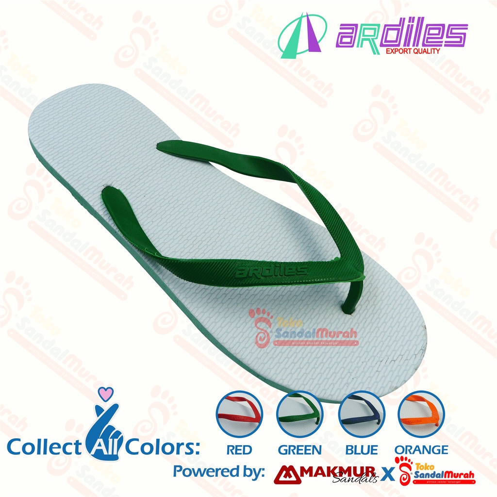 Toko Sendal Murah - Sandal Jepit Ardiles Model Klasik / Sandal Jepit Ardiles Uk 6 - 12 / Sandal Jepit Tali Warna - Warni / Sandal Jepit Nyaman Murah [Toko Sendal Murah M 05 Ardiles Lapis]