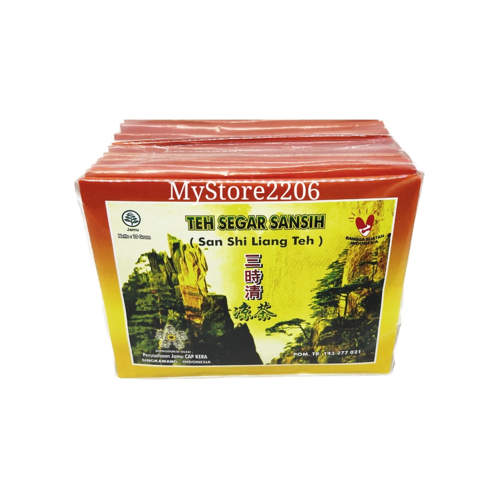 

Teh Segar Sansih ( San Shi Liang Teh) produksi Singkawang Kalimantan Barat
