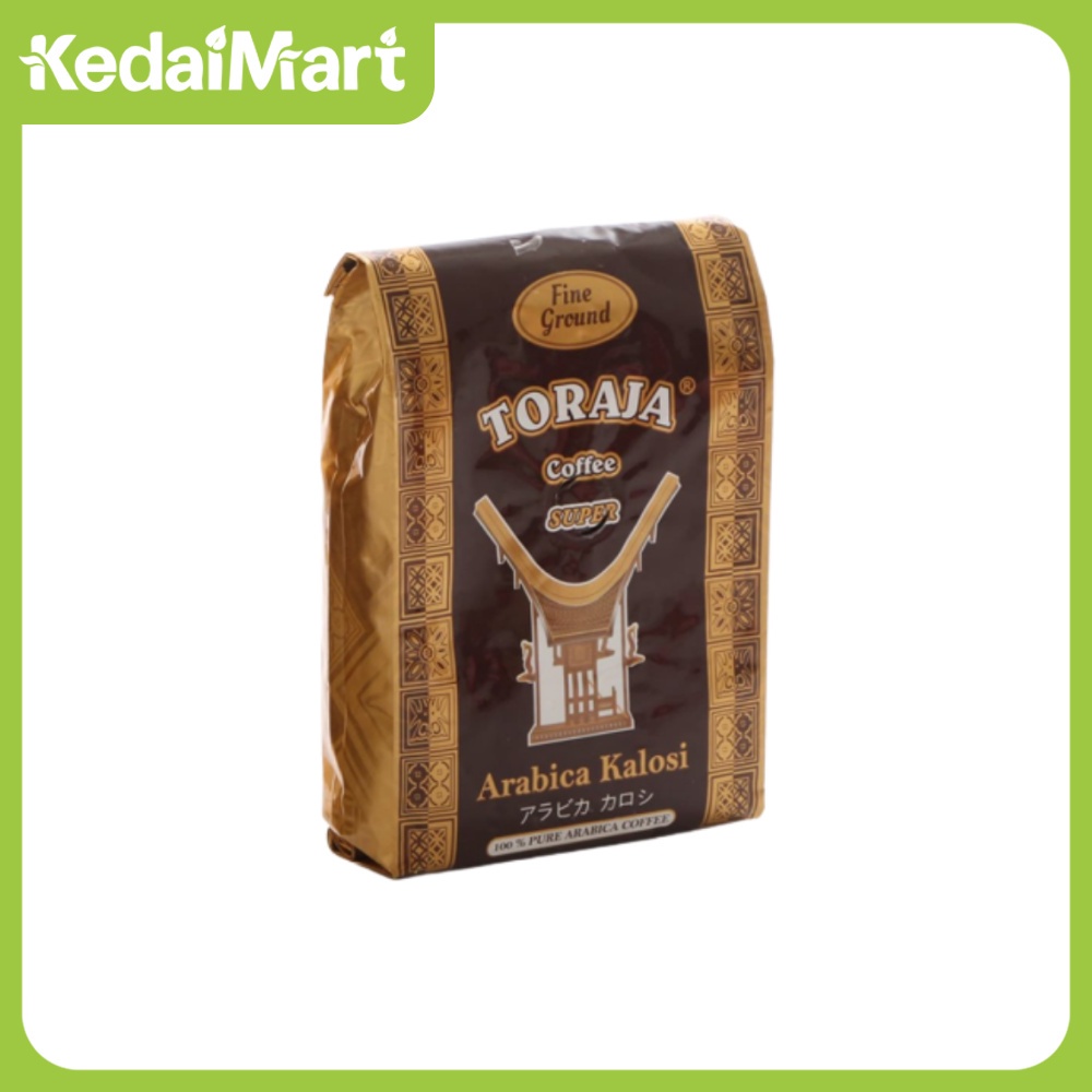 

Toraja Coffee Arabica Kalosi Super Fine Ground 200 Gram