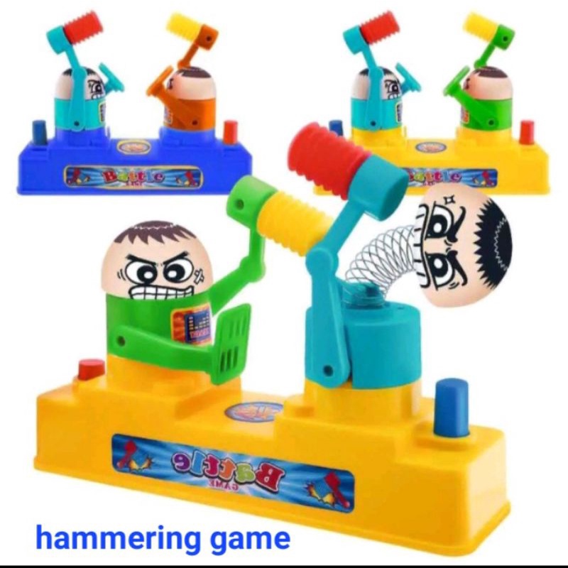 Mainan hammering game/mainan pukul pukulan