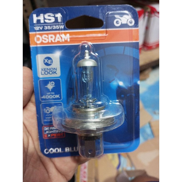 Osram Lampu H4 Bohlam Kaki 3 Halogen Hs1 35 Watt 12V Vixion Scoopy Cbr Ninja Bison Mobil H4