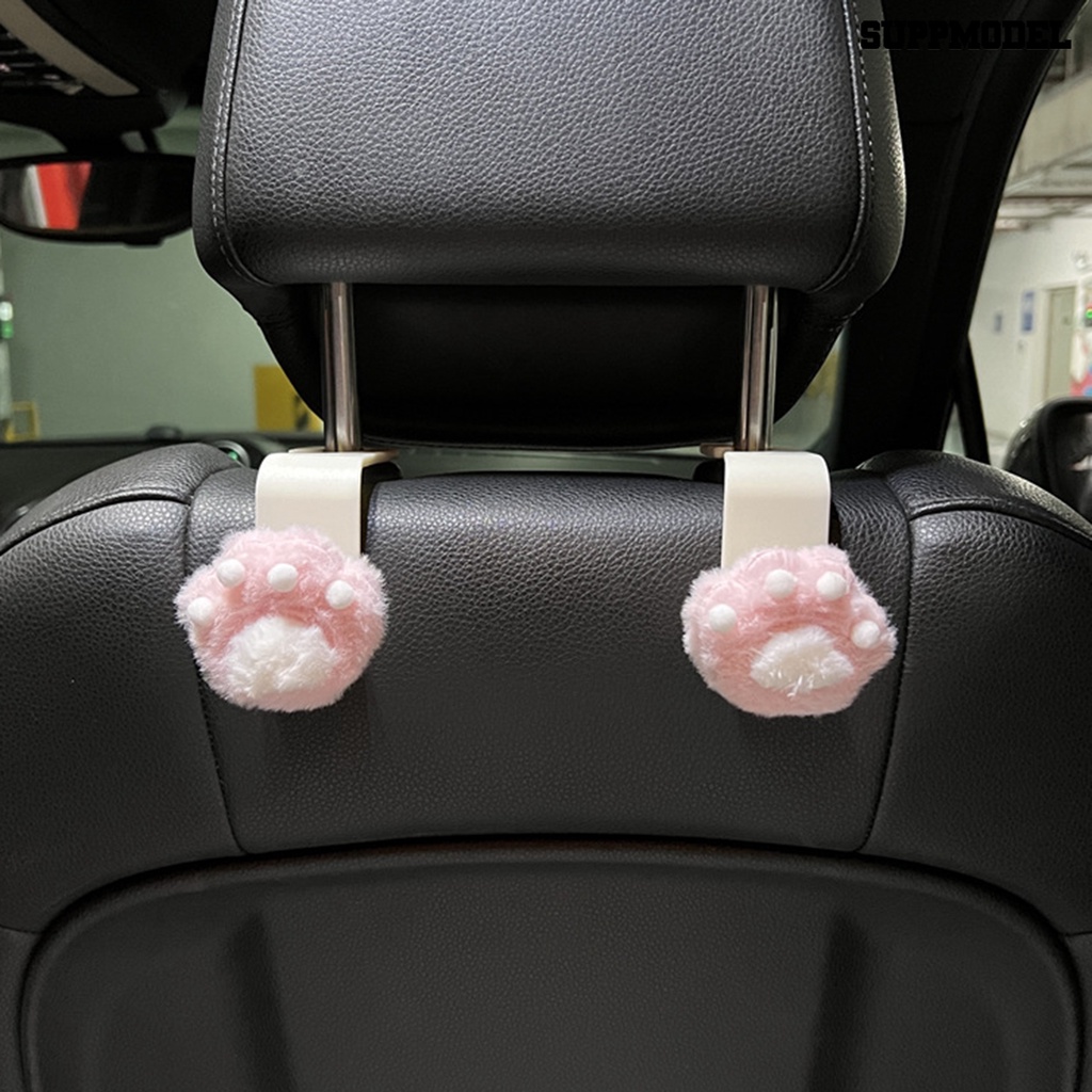 [Auto] Pengait Belakang Kursi Multifungsi Bebas Pukulan Mewah Kaki Kucing Headrest Mount Hook Aksesoris Interior Mobil