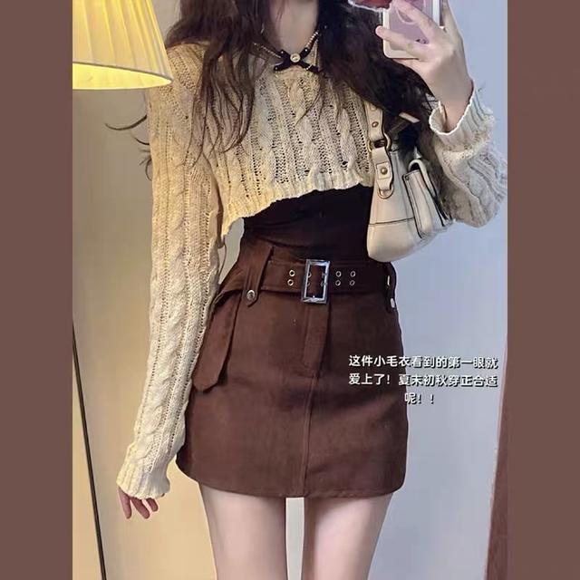 Suhao One-piece Suhao Salt-Sweet Style Small Man Wears Fried Street Age-Reducing Fashion Royal Sister Style Rok High-cold Two-piece Suhao Female