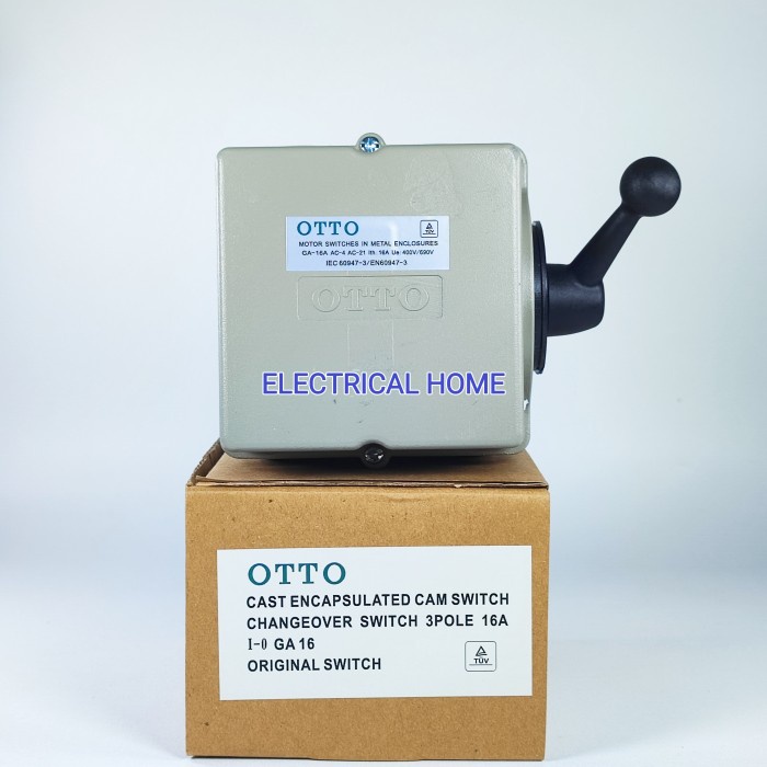 Cam Starter Ohm Saklar 3P GA-16A I-0 (ON-OFF) OTTO.