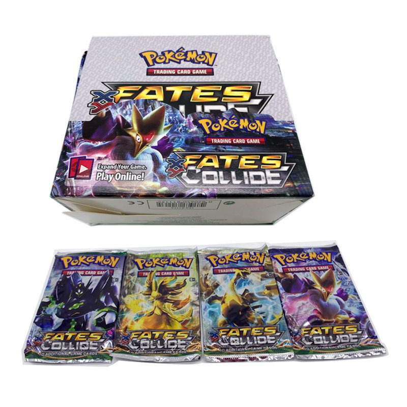 【COD】360pcs POKEMON Trading Card Game Versi Baru Koleksi Kartu Pokemon Bahasa Inggris