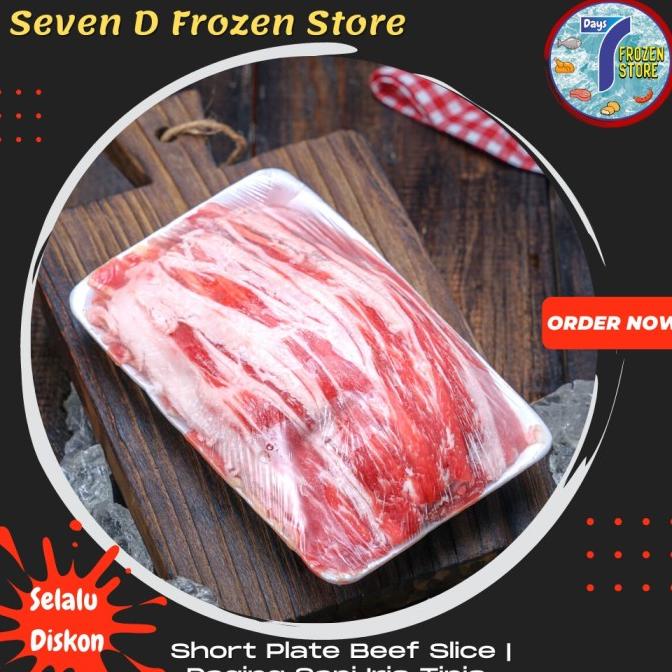 

Loy011- Short Plate Beef Slice Daging Sapi Iris Tipis Beku Frozen Impo Lapakaminahh