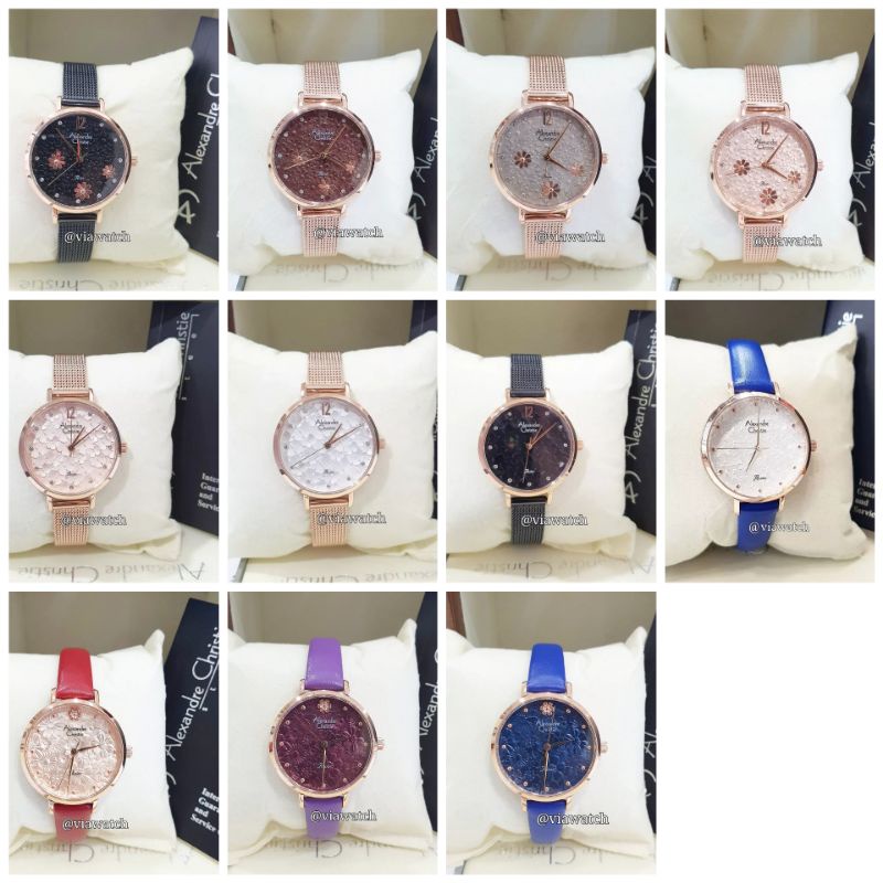 Jam Tangan Wanita Alexandre Christie Ac2728 Ac2957 Ac 2957 Ac 2728