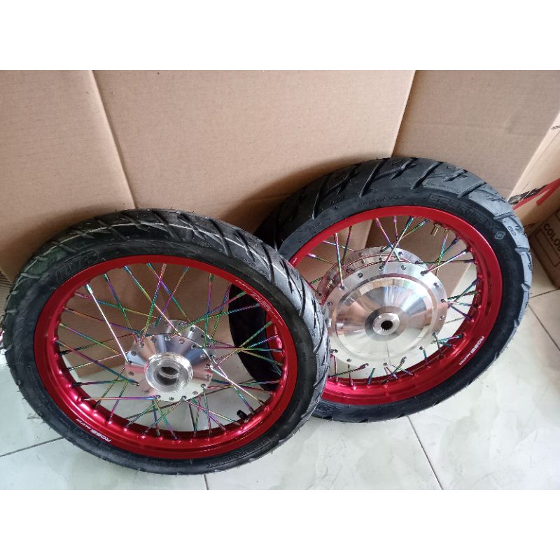 velg Mio Fino karbu ring 14 x160/140 plus ban