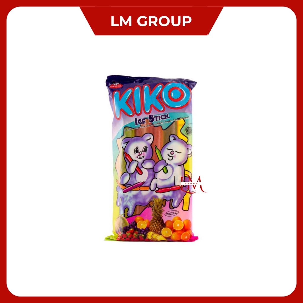 

Kiko Stick Ice Fruit Es Rasa Buah 1 Pack Isi 10 pcs