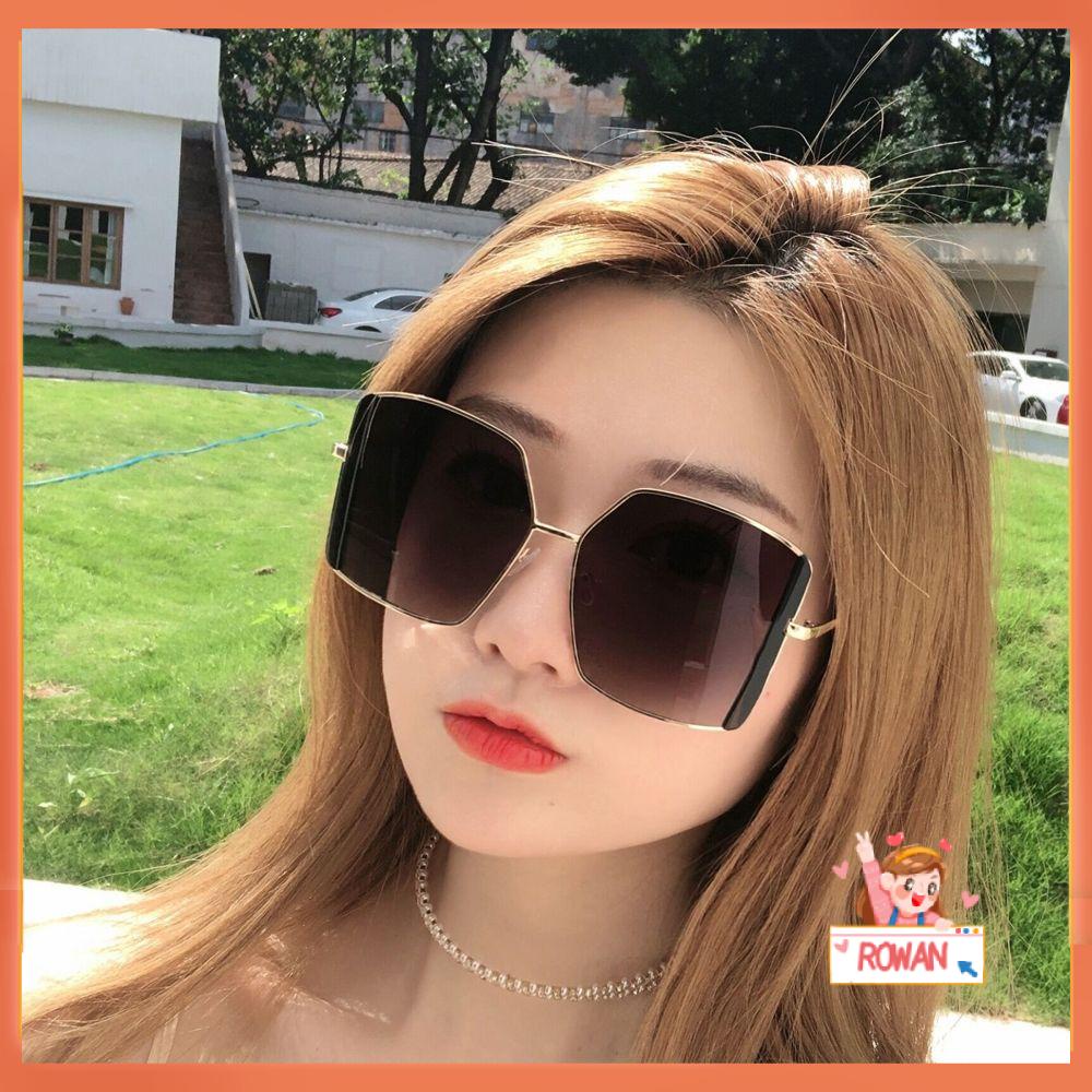 R-flower Women Sunglasses Fashion Musim Panas Nuansa Vintage