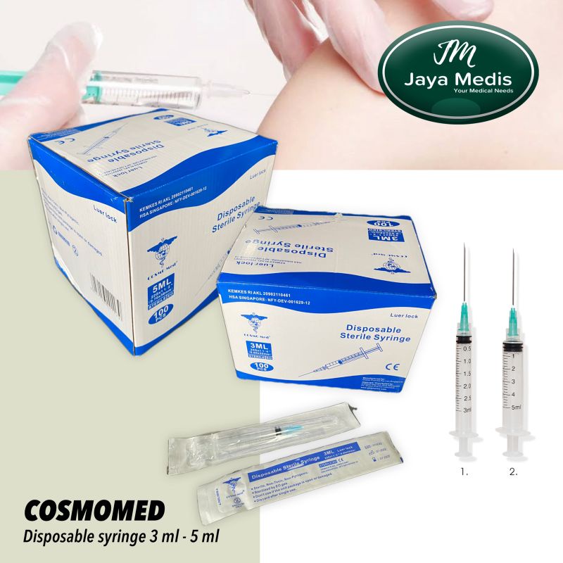 COSMOMED DISPOSABLE STERIL SYRINGE