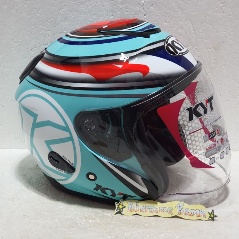 Helm KYT KYOTO R Aquamarine ORIGINAL