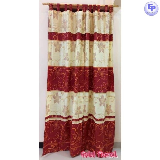 Galeripuko - GORDEN PINTU RUMBAI GOLD FLORAL