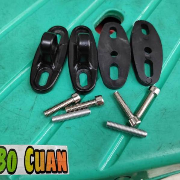 [PRK.10De22ᵛ] Breket spion fairing tomok R25 R15 CBR150R Ninja 250 GSX R150 DUDUKAN