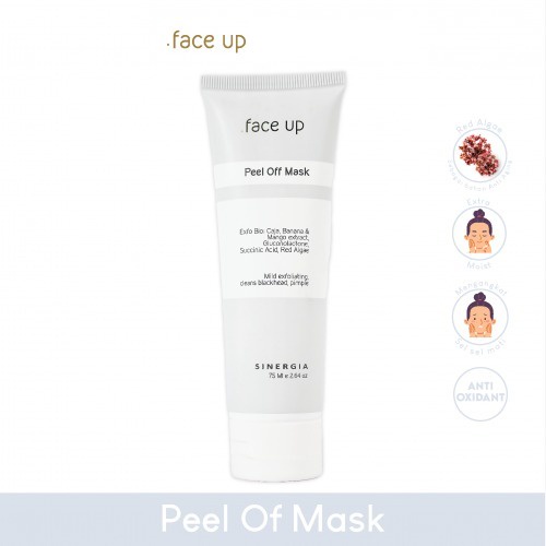 .FACE UP Peel Off Mask 75ml  (SINERGIA)