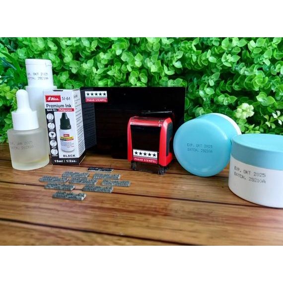 

Terlaris Jual Stempel Kode Produksi Paket Stempel Botol Kosmetik Stempel Exp Termurah