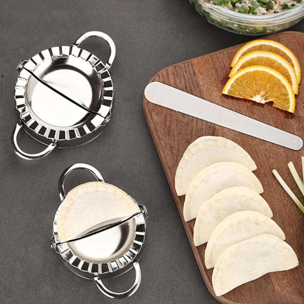 Top Dumpling Mold Cetakan Adonan Multi Ukuran Stainless Steel Baru