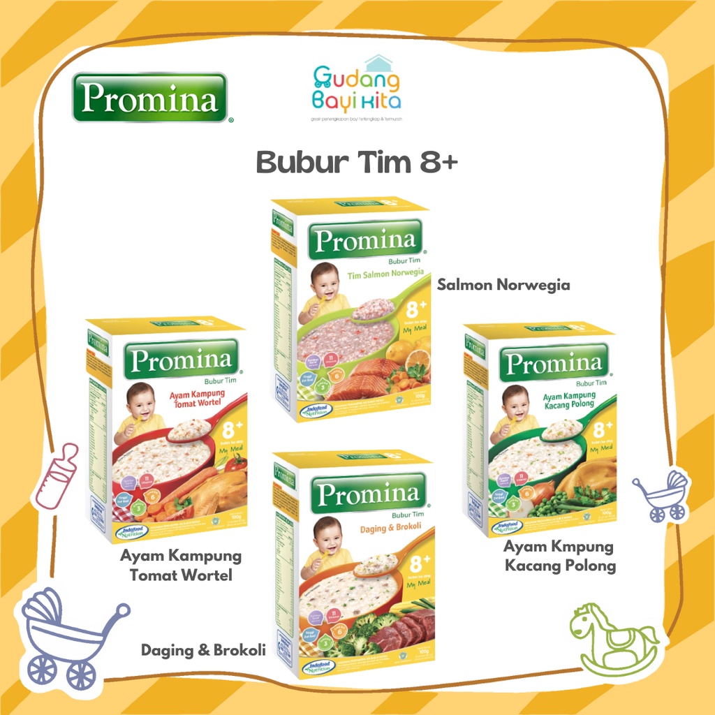 Promina Bubur Tim 8+ - Bubur Promina - Bubur Tim Bayi