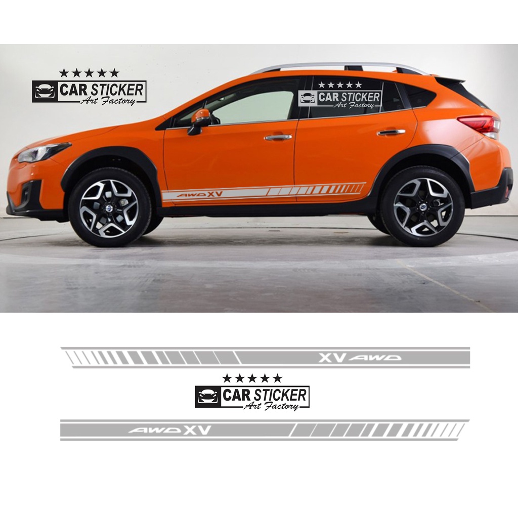 AWDXV sticker mobil subaru sticker mobil subaru xv awd xv subaru sticker list mobil