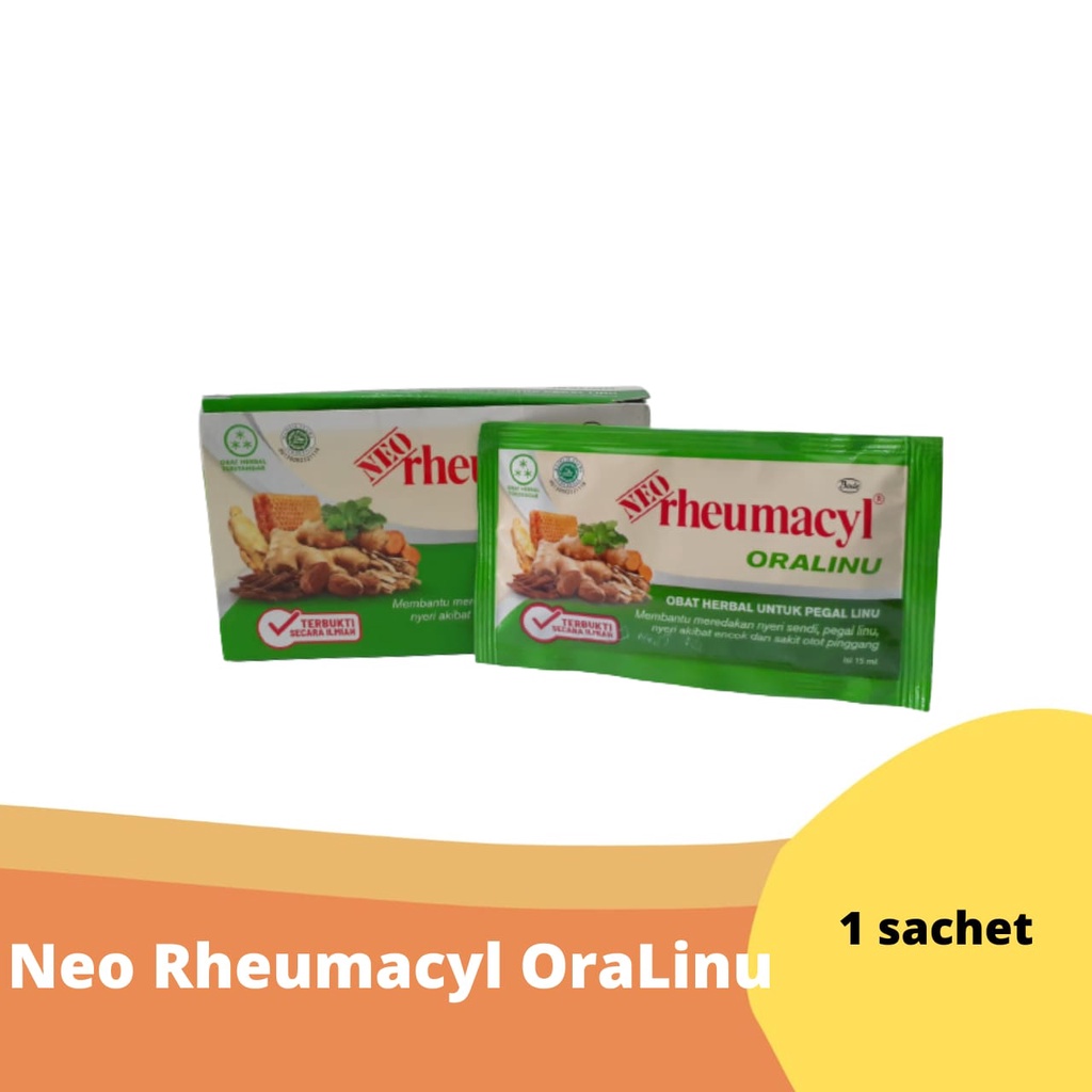 Jual Neo Rheumacyl Oralinu Per Sachet Shopee Indonesia