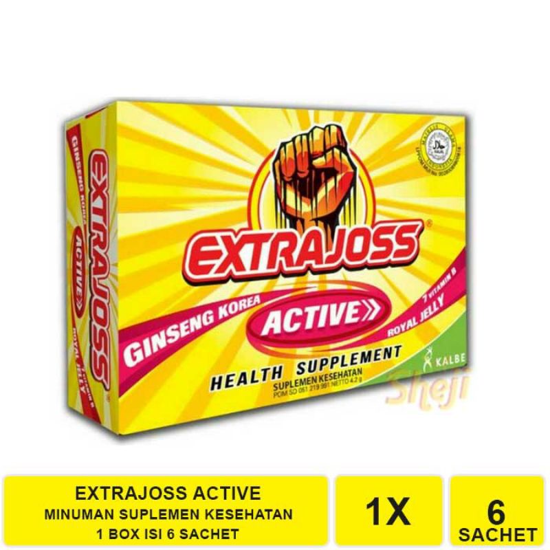 

EXTRAJOSS ACTIVE ISI 12PCS exp desember 2026