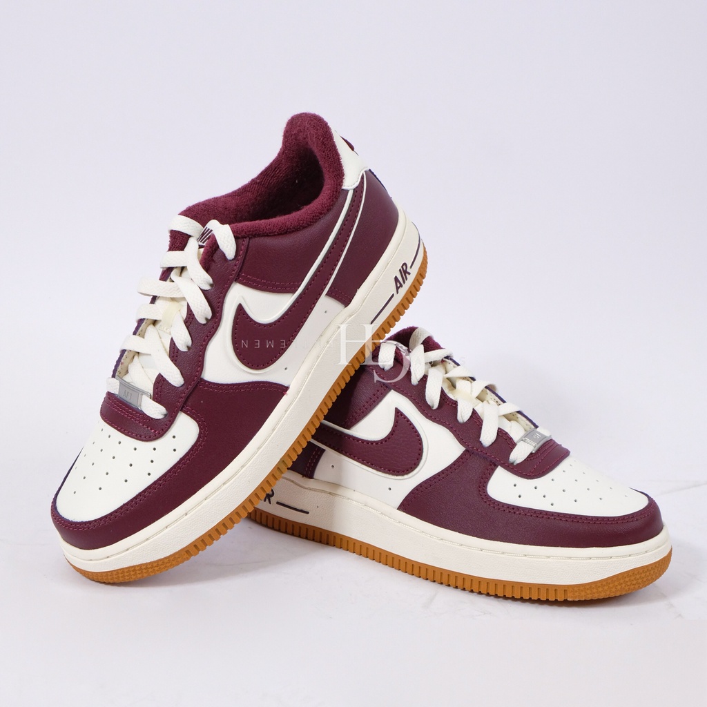 Nike Air Force 1 Low Team Red Gum (GS) DQ5972-100 100% Original