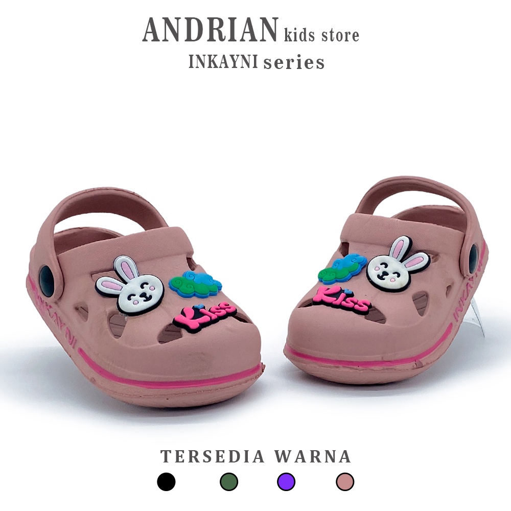 NEW Sandal anak perempuan model baim trendi karakter kiss kelinci