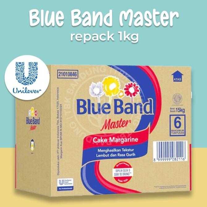 

Blueband Master Repack 1Kg Curah Margarine Blue Band Kiloan TERLARIS TERPERCAYA ORIGINAL