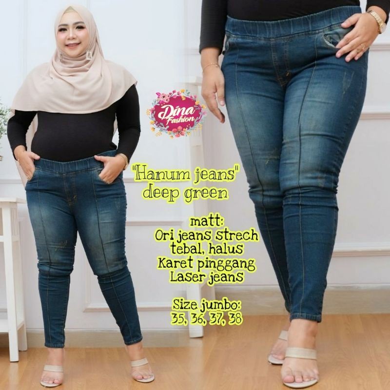 LEGGING JEANS JUMBO SEON // SEON JEGGING BIG SIZE (31-42)