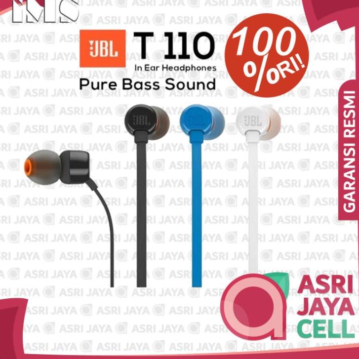 Sale Earphone Headset JBL T110 Garansi Resmi