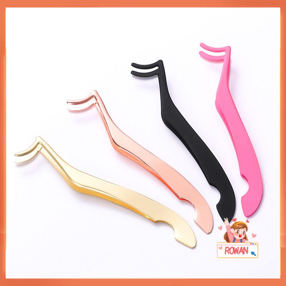 R-flower Alat Aplikator Bulu Mata Palsu Forceps Curler Nipper Makeup