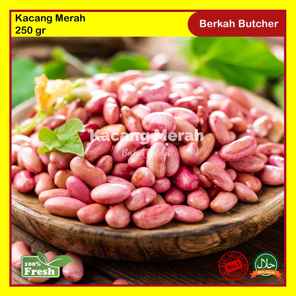 Sayur Kacang Merah 250 gr - Berkah Butcher