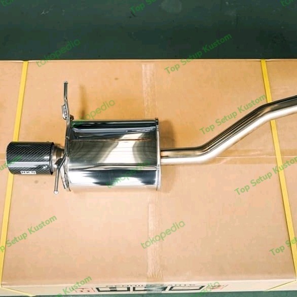 HKS Legal Carbon Muffler Honda City Hatchback GN5 2021 up Plug & Play