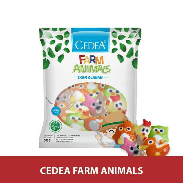 Cedea Farm Animals 500Gr