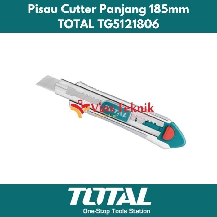 

Snap-Off Blade Knife Pisau Cutter Cater Total Tg5121806 Best Seller
