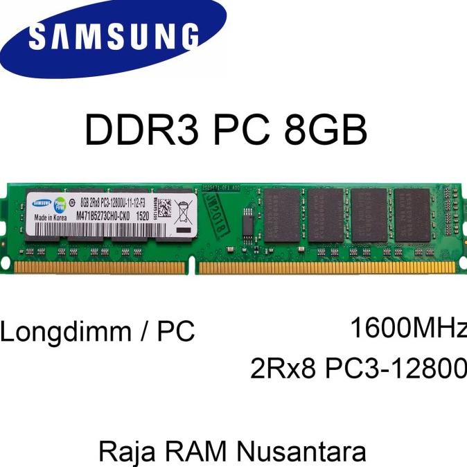 [BARU] RAM / MEMORY SAMSUNG PC DDR3 8GB