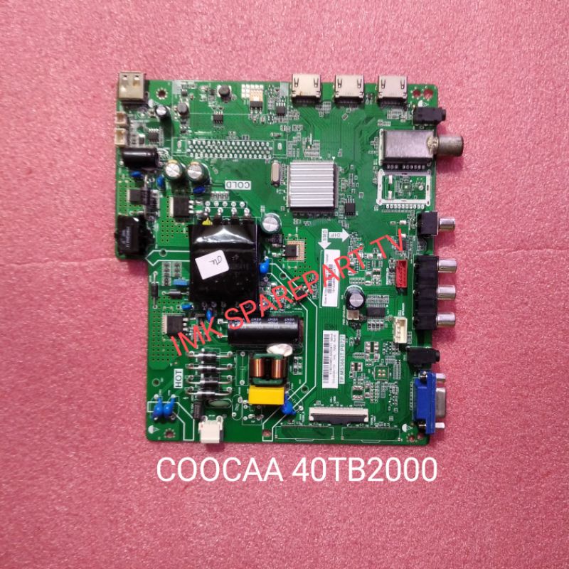 COOCAA 40TB2000 MAINBOARD- MOTHERBOARD- MB TV LED COOCAA 40TB2000