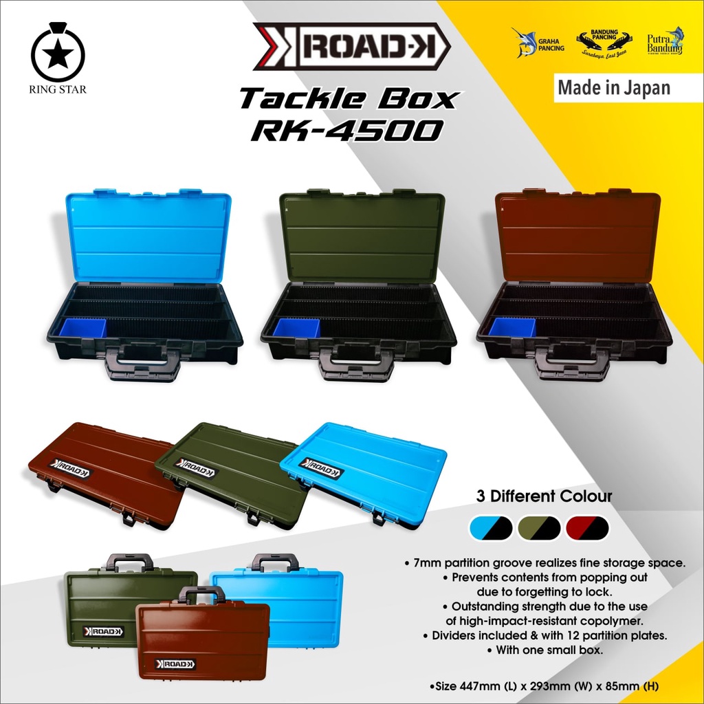 TACKLE BOX RING STAR ROAD-K RK-4500