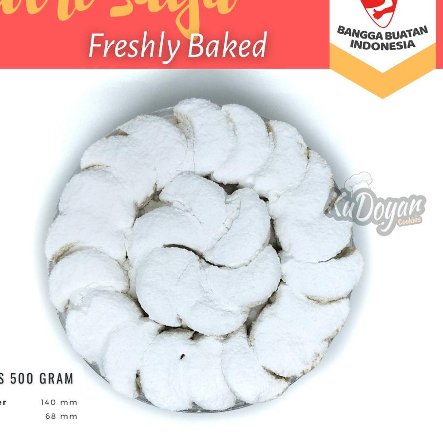 

Dijamin Ori>/ Kue Putri Salju Mede Home-made 500 gram 1/2 kg Kudoyan